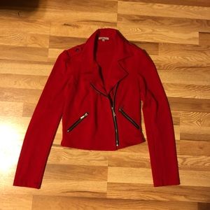 Red Zip Up Jacket